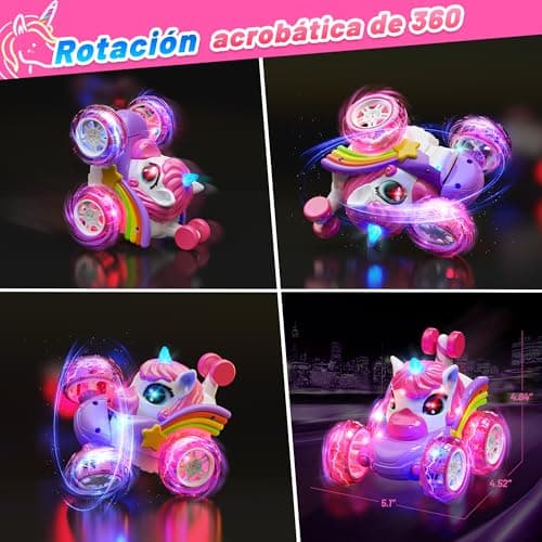 Detalle de Hot Bee Coche Teledirigido Acrobático 2h 🏎