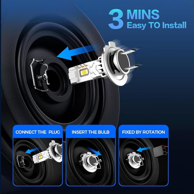 Thumbnail 5 de Sycreek H7 LED 32000 lm per fari