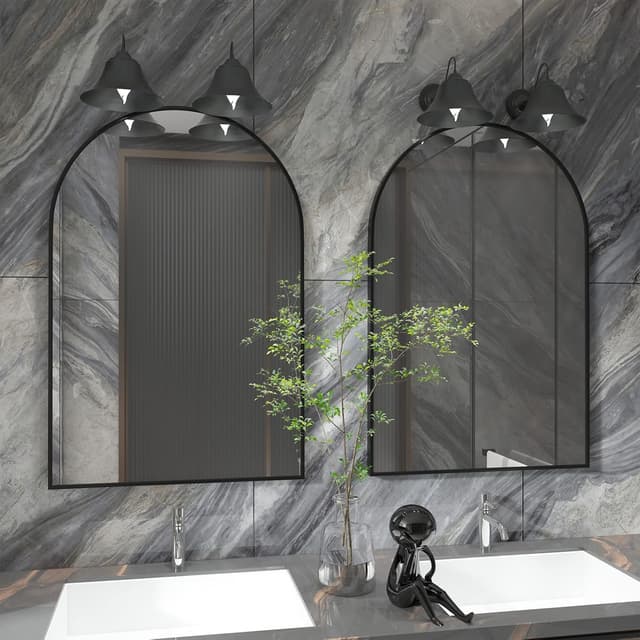 Detalle 2 de CASSILANDO specchio curvo da parete 50x75 cm