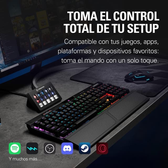 Detalle 2 de Elgato Stream Deck Scissor Keys Teclas Macro