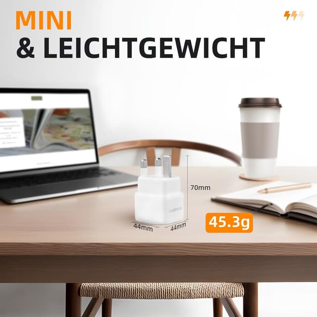 Detalle 2 de Reiseadapter UK Typ G 2 Stück für England