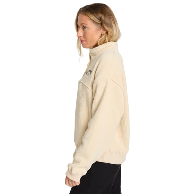 Detalle 2 de Billabong All Mine sudadera de mujer de pana con cuello alto