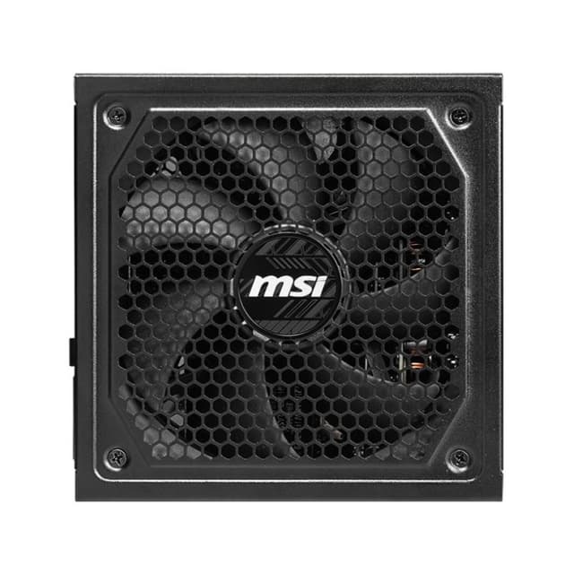 Detalle de MSI MAG A1250GL 1250W fuente 80 Plus Gold