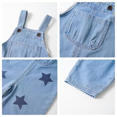 Thumbnail 4 de Miipat Salopette en denim pour fille đ·