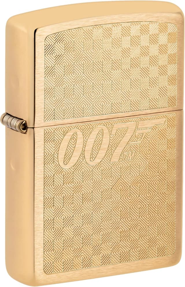 Detalle de Zippo James Bond 007 Brushed Brass Lighter