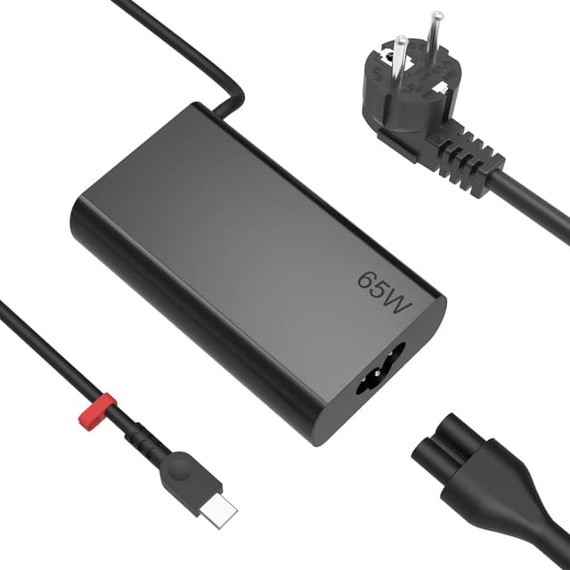 Detalle de LIUDLIAE Chargeur USB-C 65W pour PC portable Lenovo ThinkPad et Yoga