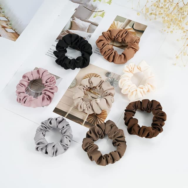 Thumbnail 6 de Lolalet Haargummis 8 Stück Scrunchies 🎀