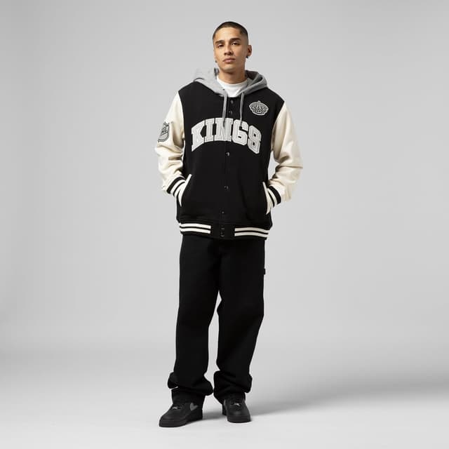 Thumbnail 5 de Mitchell & Ness Courtside Fleece giacca con cappuccio