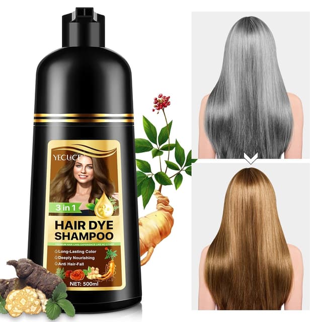Detalle 2 de Braunes Haarfärbe Shampoo 3 in 1 500 ml
