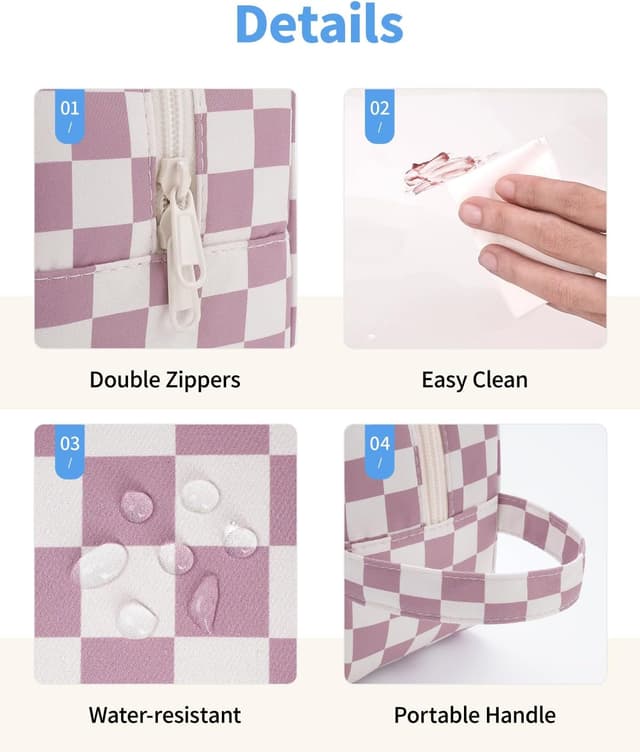 Detalle 1 de Clear Travel Toiletries Bag 25x10x15cm