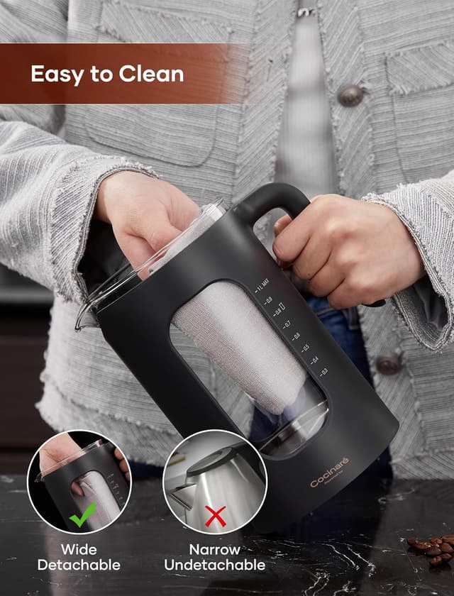 Thumbnail 5 de INTASTING Glass Electric Kettle 1 L 🍵