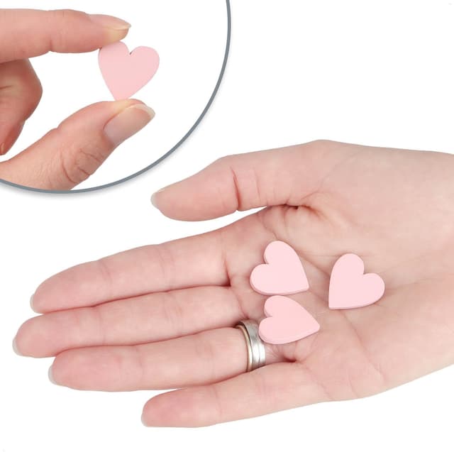 Thumbnail 4 de com-four Coeurs en bois 100 pièces 🎀