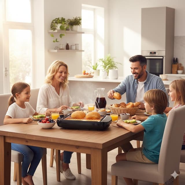 Thumbnail 3 de Melissa 16140145 Flachtoaster 24 x 18,5 cm 🍞