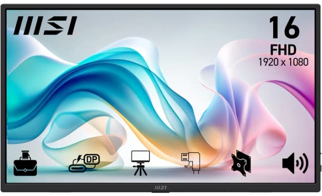 Thumbnail 4 de MSI PRO MP165DE E6 Tragbarer Monitor