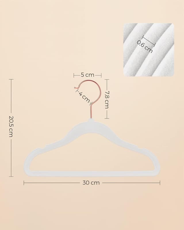 Thumbnail 6 de Kinderkleiderbügel 50er Set von SONGMICS