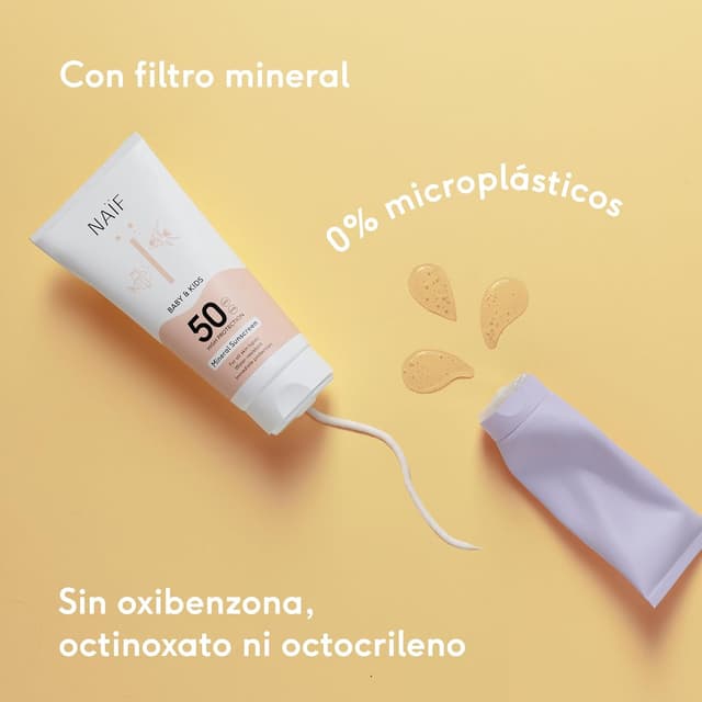 Thumbnail 4 de Naïf Protector Solar Mineral FPS 50 para bebés 100 ml