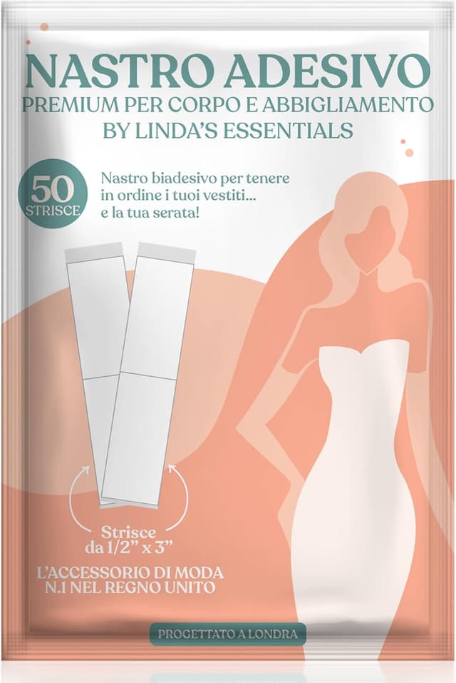 Detalle de Linda's Essentials Fashion Tape nastro biadesivo per tessuti 🧷