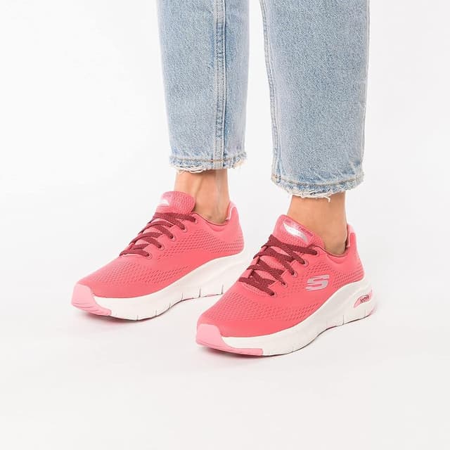 Thumbnail 1 de Skechers Arch Fit Big Appeal Zapatillas Mujer 🌸 Rose Mesh