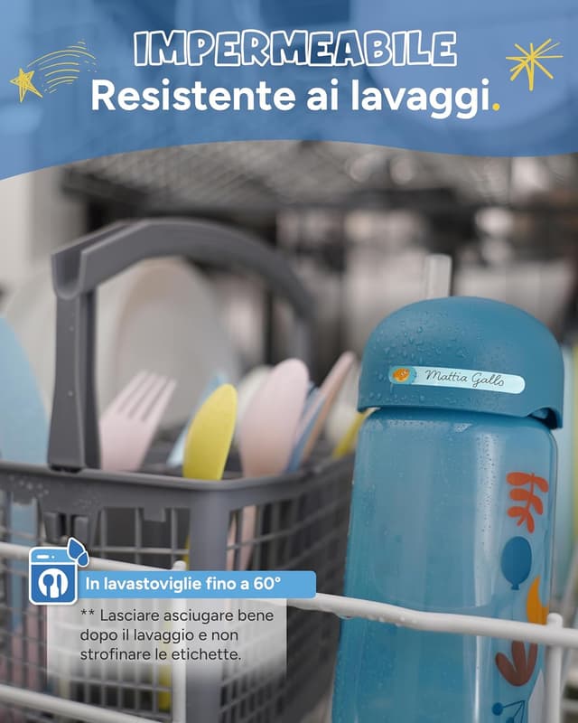 Thumbnail 6 de Etichette adesive scuola 0+ da 50x7 mm