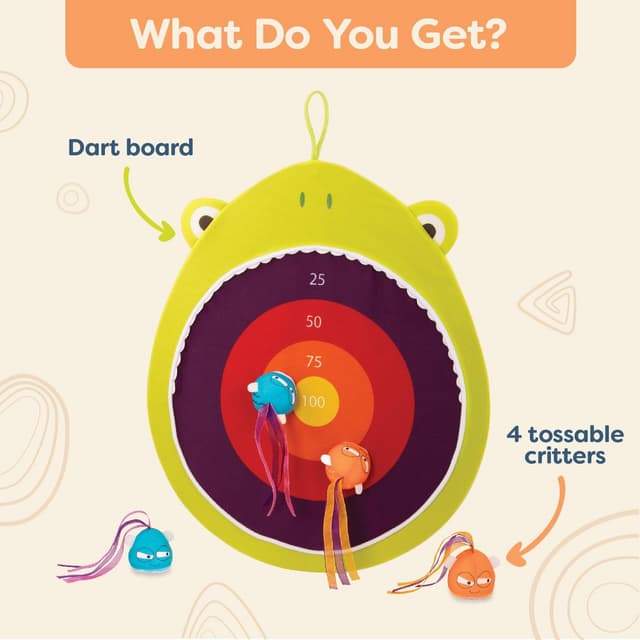 Thumbnail 4 de Jeu de fléchettes B. toys pour enfants à partir de 3 ans ⚙