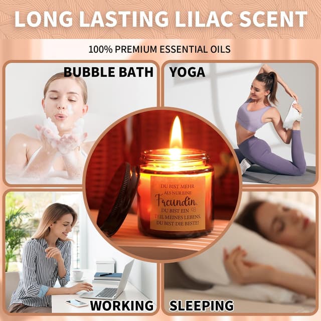 Detalle 2 de Yunnoend Geschenke für Freundin Geschenkkorb