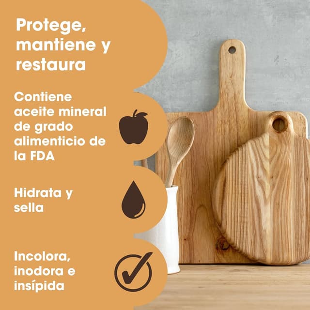 Thumbnail 1 de Furniture Acondicionador de Tablas de Cortar 🍃 Restauración y Protección