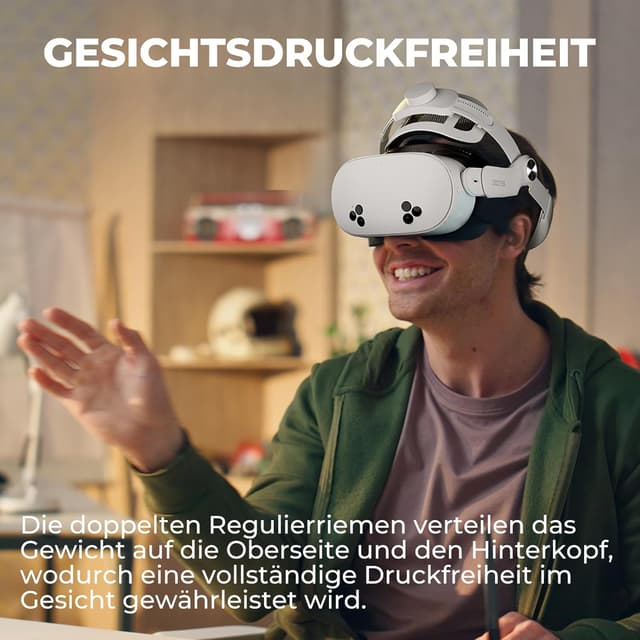 Thumbnail 3 de DESTEK QH3 Head Strap VR-Headsetpolster mit Druckfreiheit