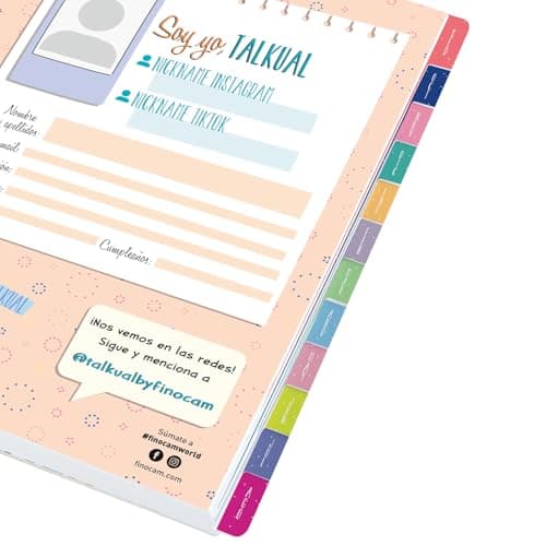 Thumbnail 8 de Finocam Agenda Talkual 4º Curso 1 día página 2025-2026 12 meses