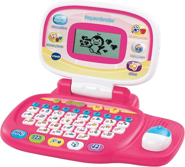 Detalle de VTech Pequeordenador Educativo Infantil +3 Años, Letras, Números 🎶