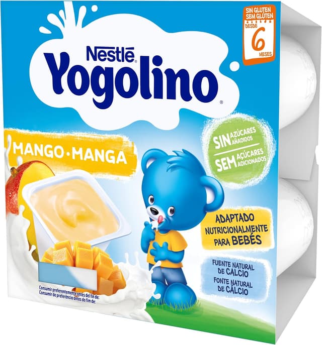 Thumbnail 5 de Nestlé Yogolino Fresa Plátano 🥄 Pack 6 (4x100g) a partir de 8 meses