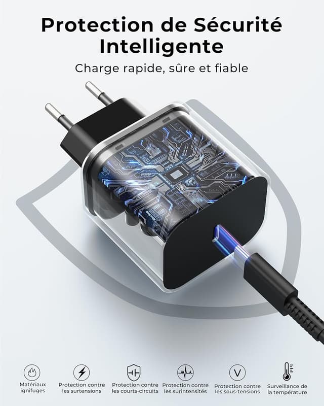 Detalle 1 de Chargeur Switch 2 60 W USB-C