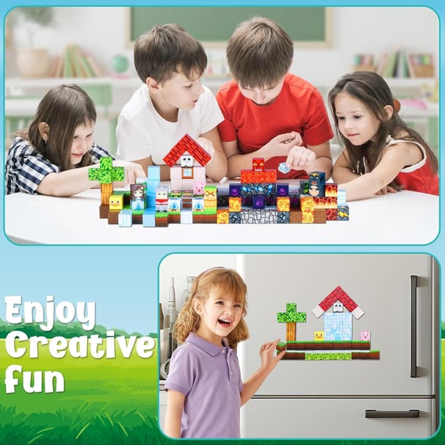 Thumbnail 6 de ACELIFE Bloques magnéticos 200 piezas