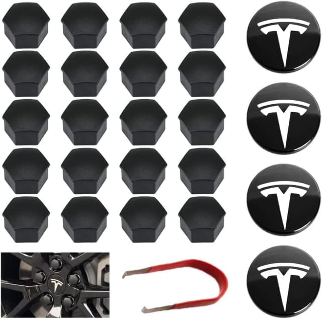 Imagen de MAGIC SELECT Tapacubos para Tesla Model 3 24 unidades en OfertitasTOP