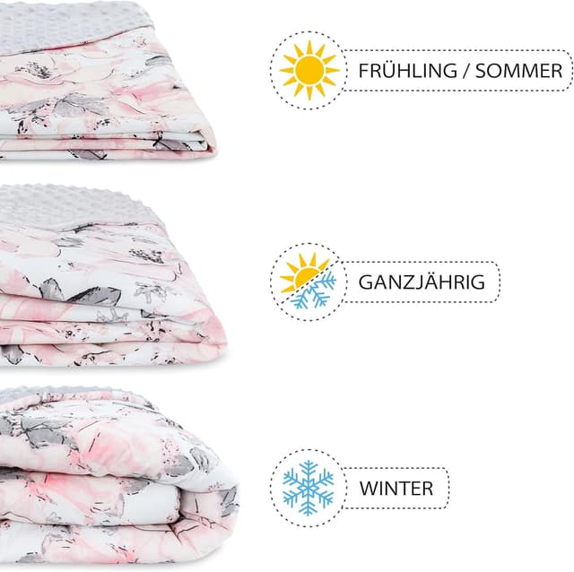 Detalle de Totsy Baby Couverture nid d’ange hiver 90 x 90 cm – chancelière enveloppante pour bébé, poussette ou cosi