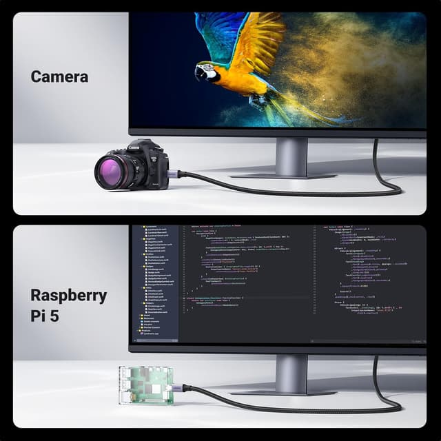 Thumbnail 2 de UGREEN Micro HDMI to HDMI 2.1 Cable 8K