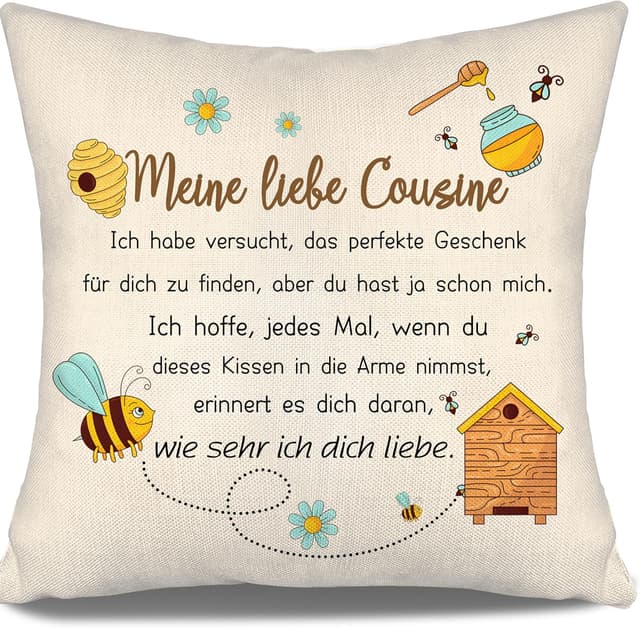 Thumbnail 3 de Aosumin Lieber Kollege Kissenbezug 45×45 cm