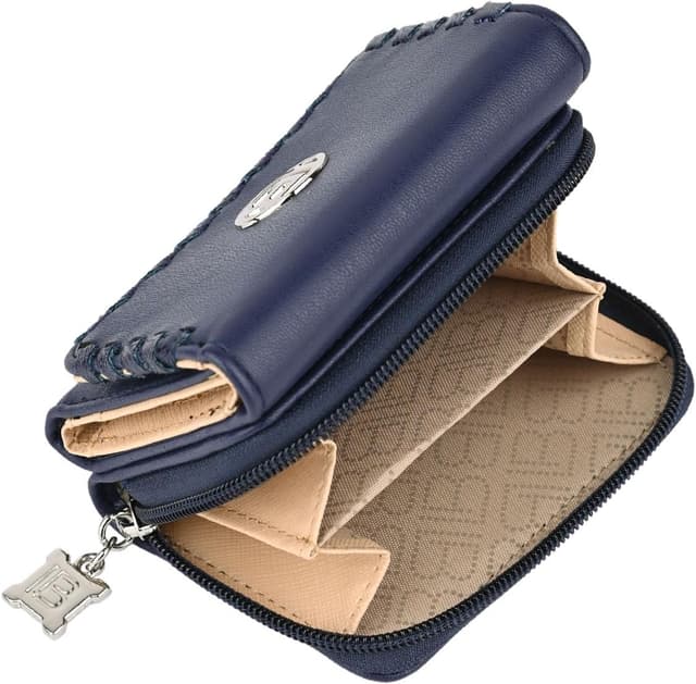 Detalle de Laura Biagiotti portafoglio da donna in similpelle PU con scatola regalo