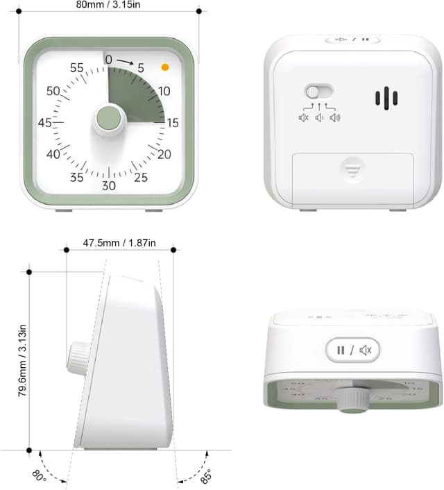 Thumbnail 6 de InfPokid Visueller Timer Kinder 60 Minuten