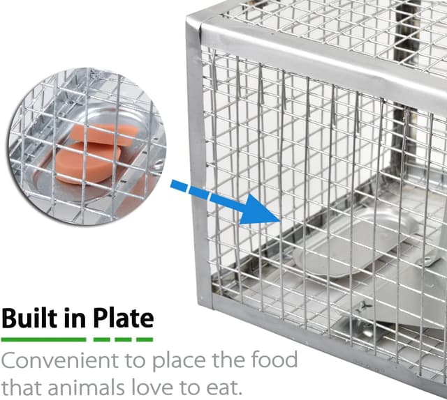 Thumbnail 2 de Anyhall 2-Pack Humane Live Mouse Cage Traps 🐭