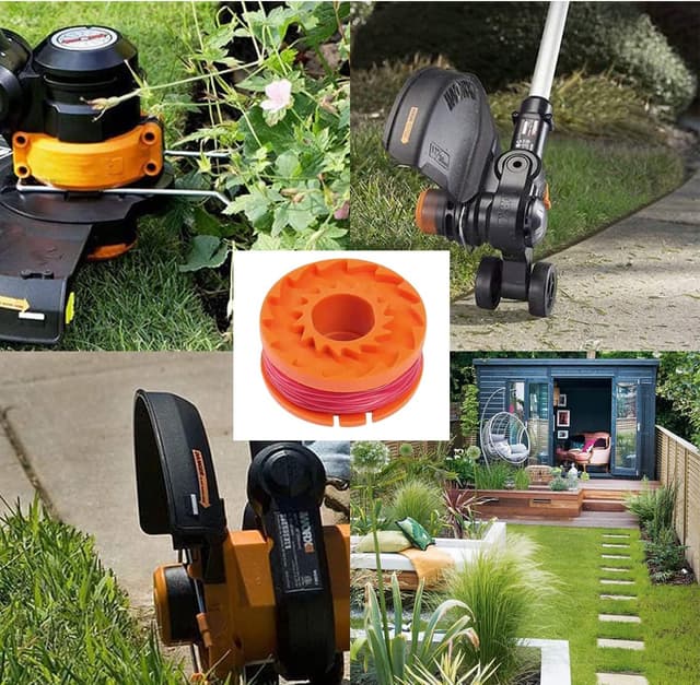 Detalle 2 de Worx WA0004 strimmer spool 4 pack