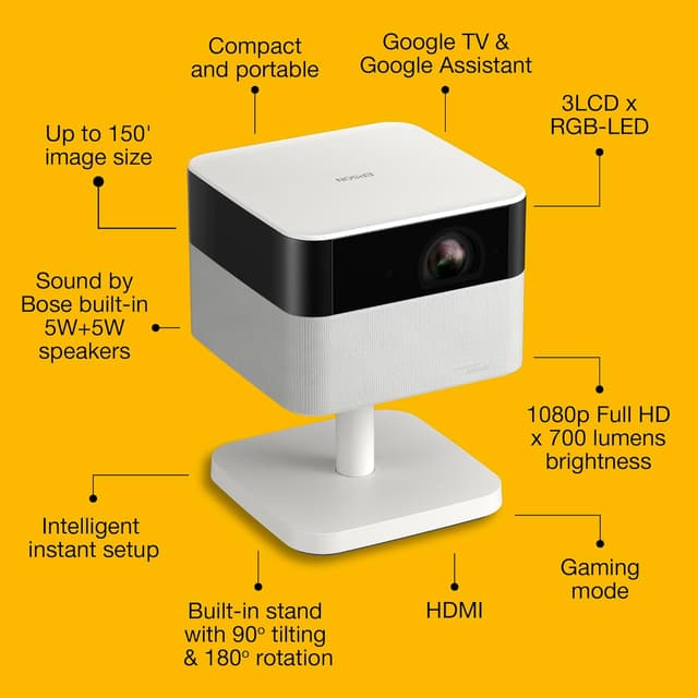 Detalle 2 de Epson Lifestudio Flex EF-71 Full HD portable projector