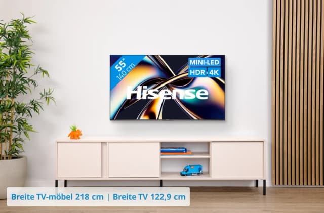 Thumbnail 17 de Hisense 55 Zoll ULED Mini-LED U8Q