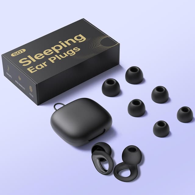 Thumbnail 1 de Reusable Silicone Ear Plugs 30dB Noise Reduction