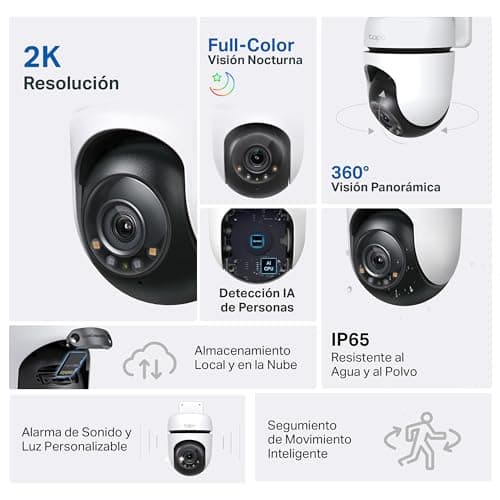 Detalle 2 de Tapo C510W cámara 2K para exteriores