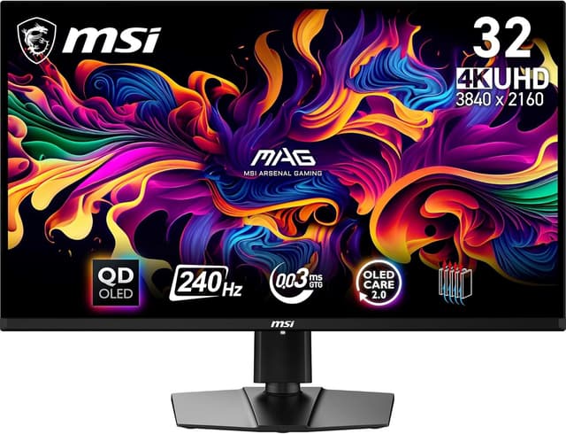Detalle de MSI MAG 321UPX QD-OLED Monitor 31,5 Zoll