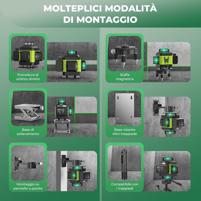 Thumbnail 3 de Tdyon Livella Laser Autolivellante 16 Linee