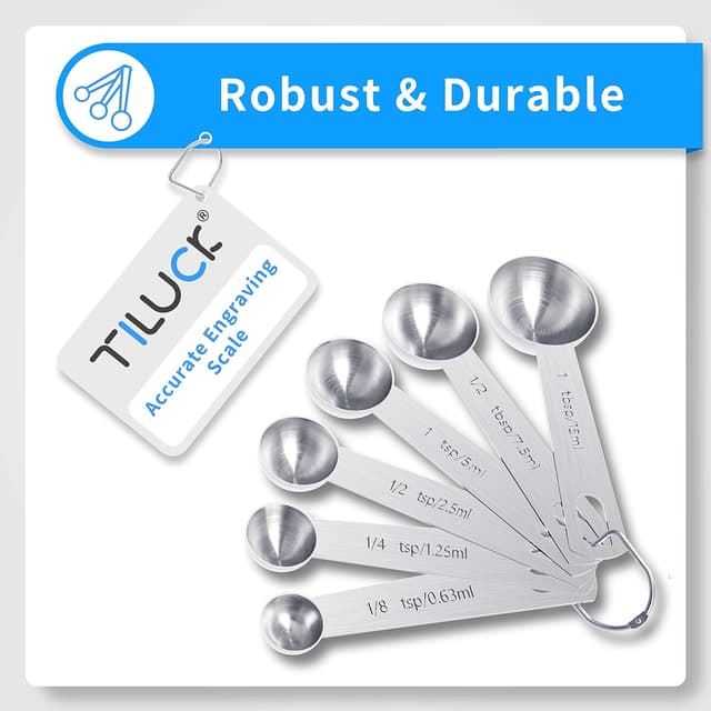 Thumbnail 2 de TILUCK Stainless Steel Measuring Cups 13-piece 🍴