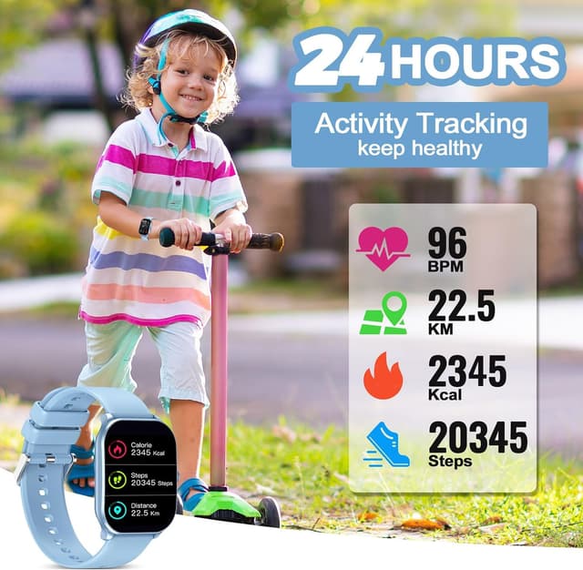 Thumbnail 4 de Tynggko Kids Smart Watch 65 modes