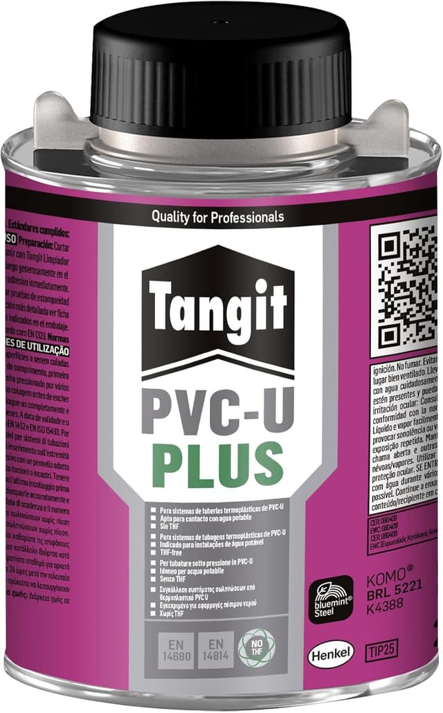 Imagen de Tangit PVC-U Plus THF Free 250g colla per PVC en OfertitasTOP