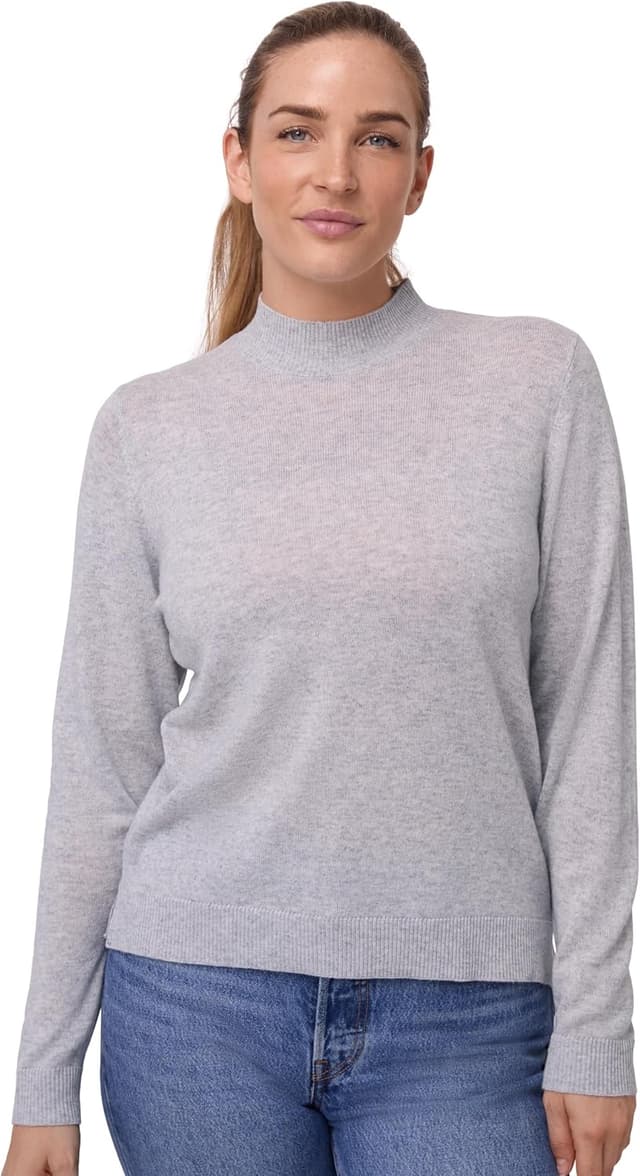 Imagen de DANISH ENDURANCE Maglia donna dolcevita in lana merino e cashmere en OfertitasTOP